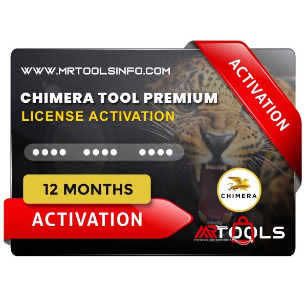 Chimera Tool Premium License 12 Months License Activation