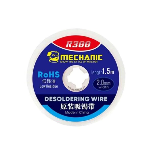 Mechanic R-300 Desoldering Wire Length 1.5m width 2.0mm