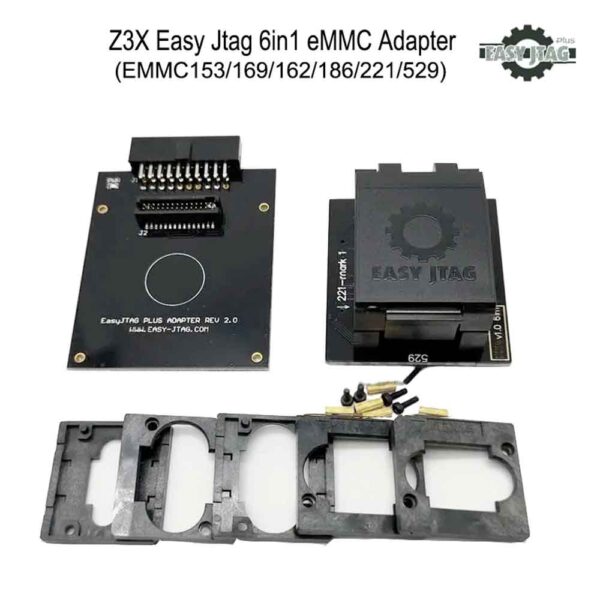 Z3X Easy Jtag Plus EMMC socket 6in1