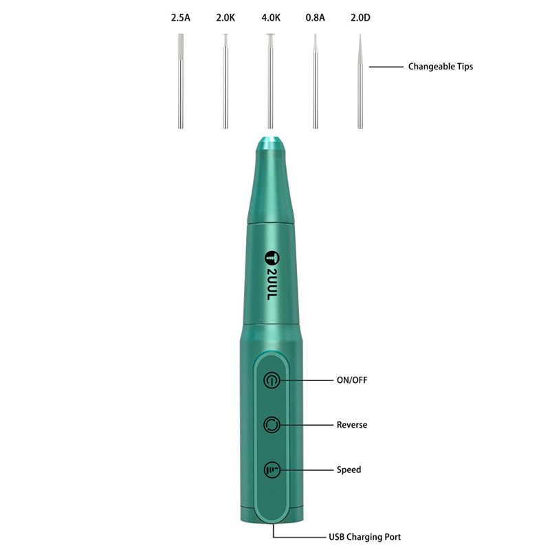 2UUL DA81 Chargeable Polish Drill Pen